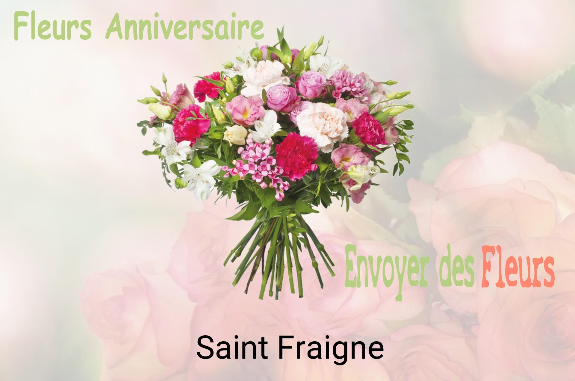 Bouquet de fleurs d’anniversaire livré à Saint-Fraigne